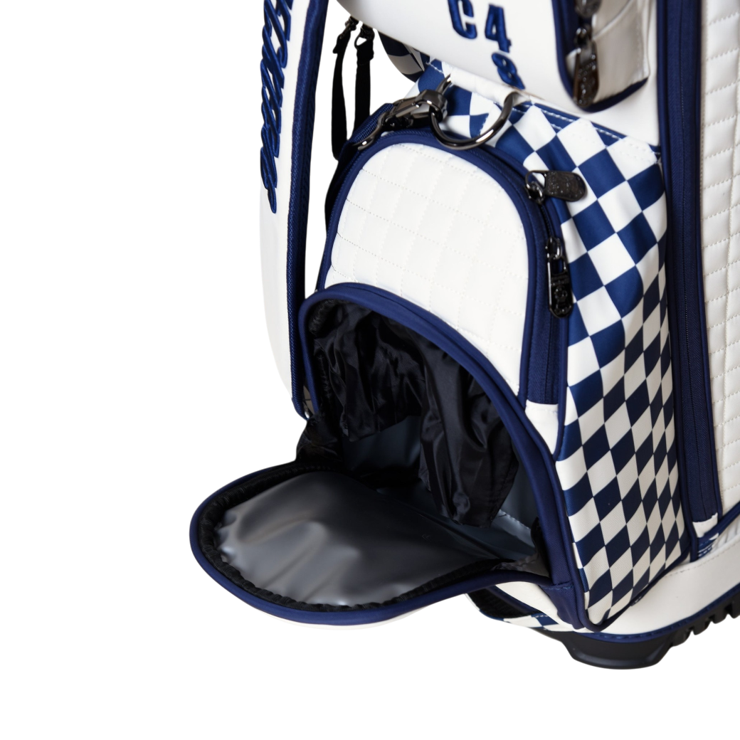【CHECKER48】CADDIE BAG キャディバッグ OFF WHITE（CHE-C4800S801）