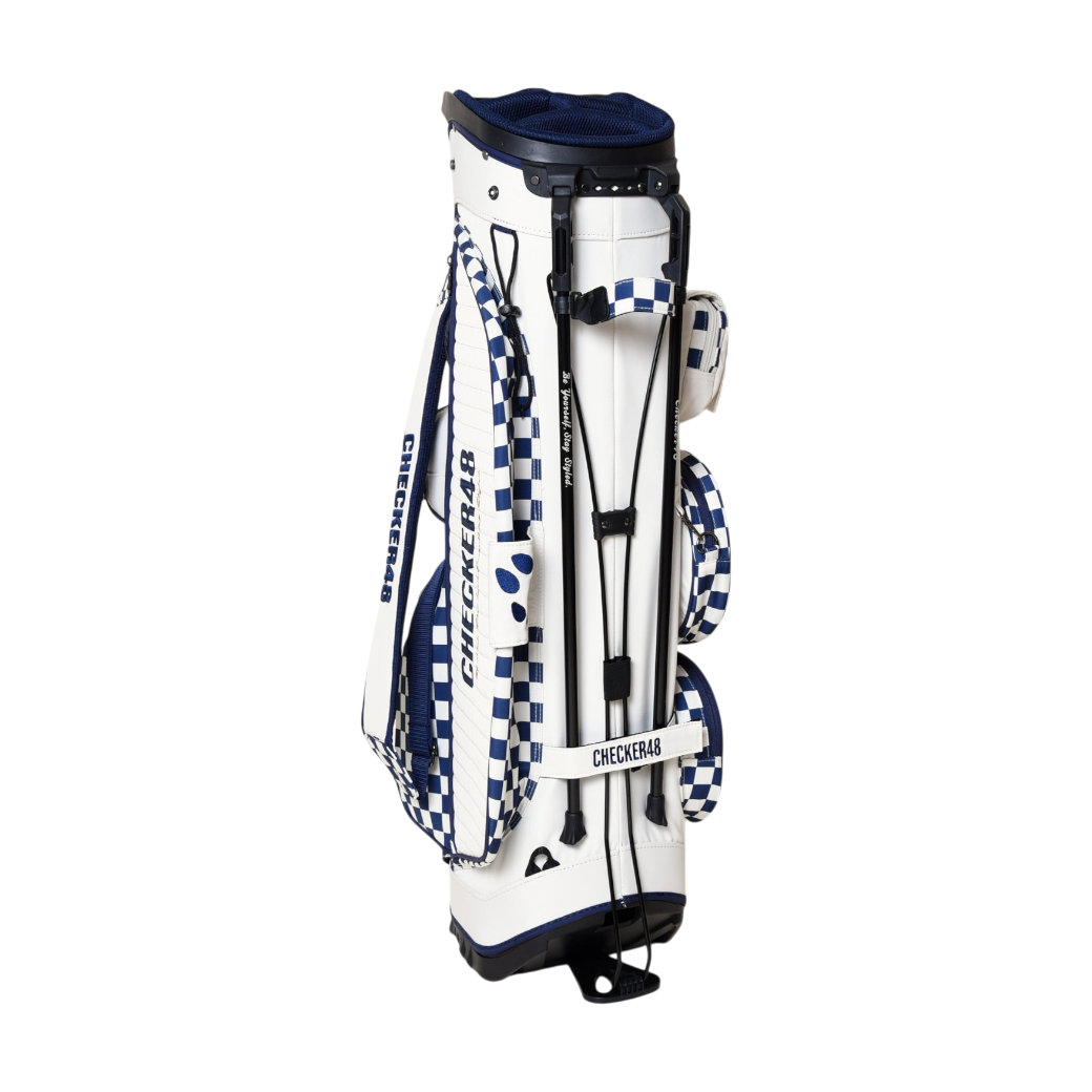 【CHECKER48】CADDIE BAG キャディバッグ OFF WHITE（CHE-C4800S801）