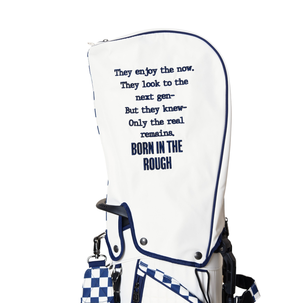 【CHECKER48】CADDIE BAG キャディバッグ OFF WHITE（CHE-C4800S801）
