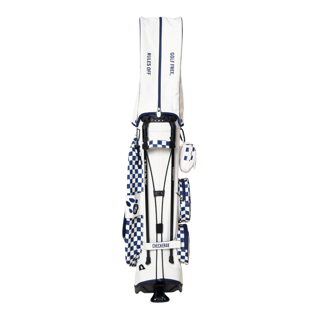 【CHECKER48】CADDIE BAG キャディバッグ OFF WHITE（CHE-C4800S801）