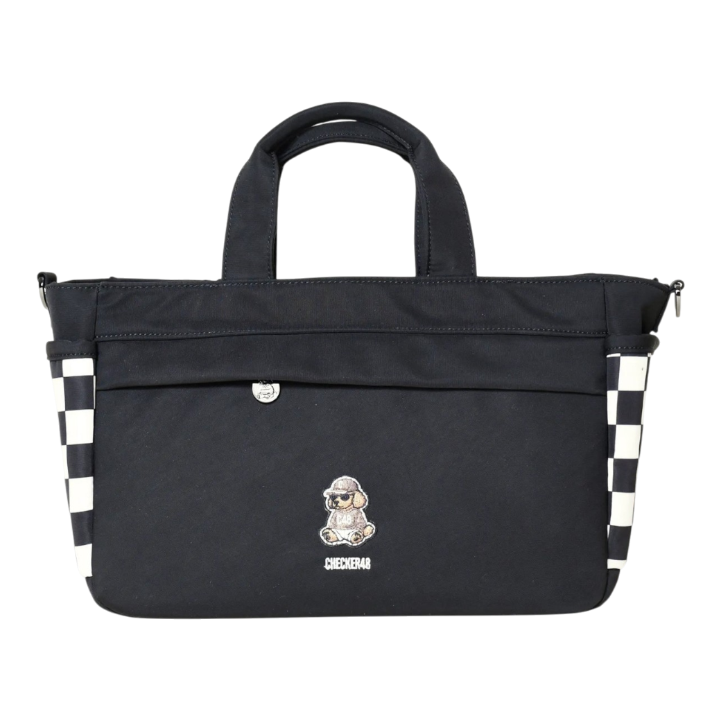 【CHECKER48】CART BAG  カートバッグ BLACK（CHE-C4800S802)