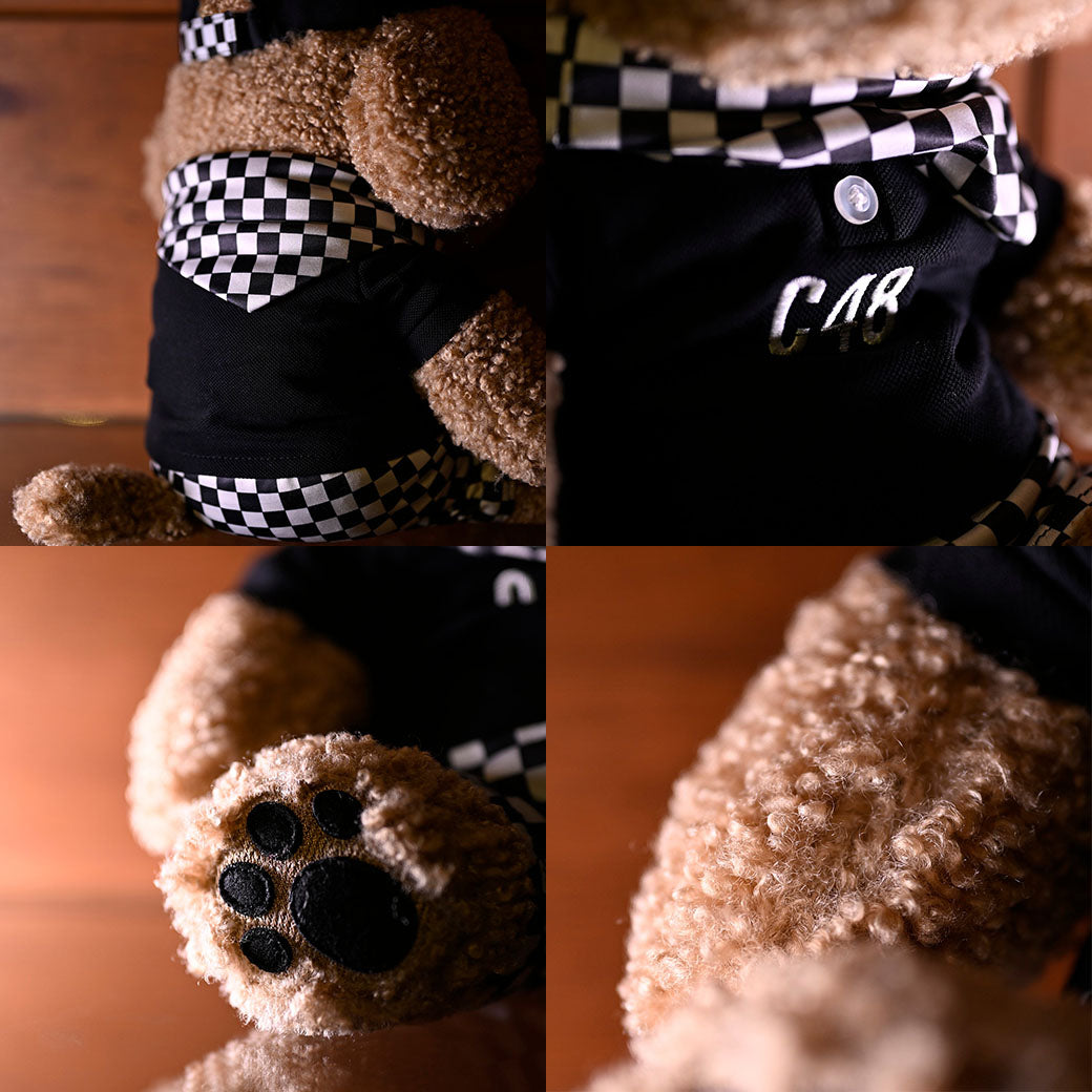 【CHECKER48】Toy Poodie DR  ドライバー ヘッドカバー BLACK（CHE-C4800S804)