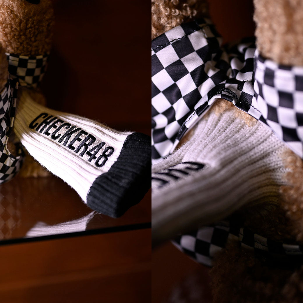 【CHECKER48】Toy Poodie DR  ドライバー ヘッドカバー BLACK（CHE-C4800S804)