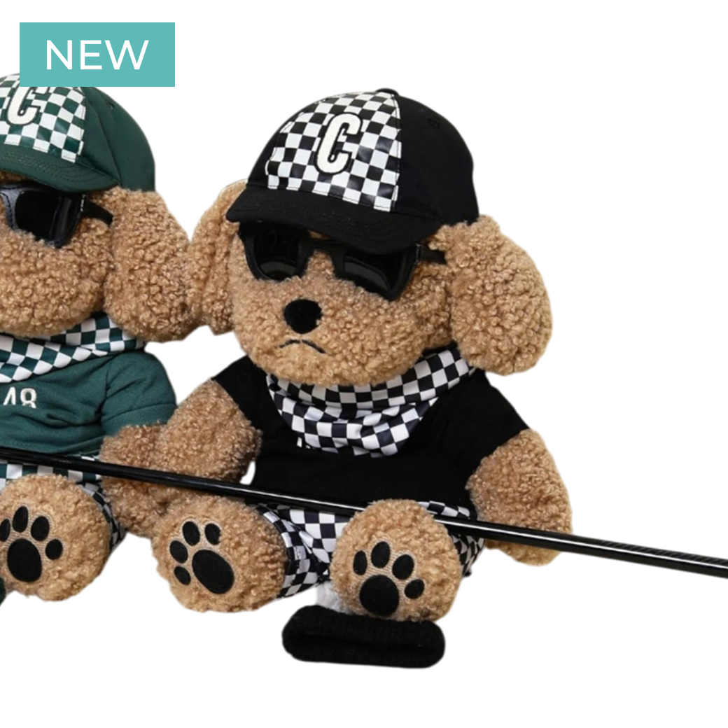 【CHECKER48】Toy Poodie DR  ドライバー ヘッドカバー BLACK（CHE-C4800S804)
