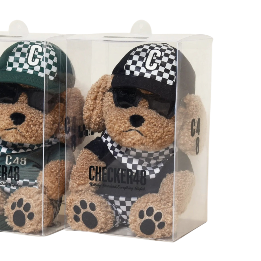【CHECKER48】Toy Poodie DR  ドライバー ヘッドカバー BLACK（CHE-C4800S804)