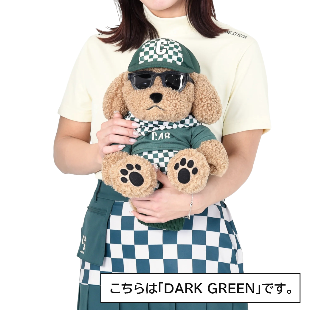 【CHECKER48】Toy Poodie DR  ドライバー ヘッドカバー BLACK（CHE-C4800S804)