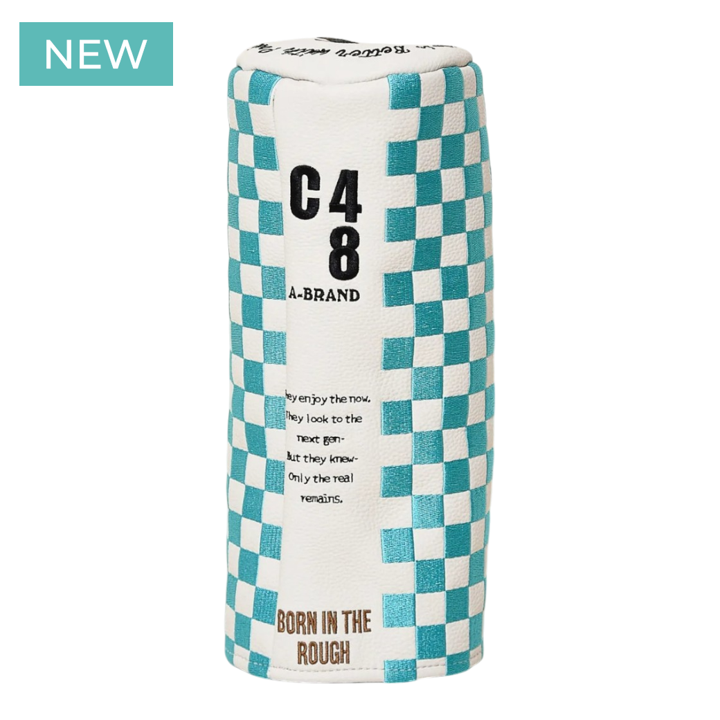 【CHECKER48】DR  ドライバー ヘッドカバー TURQUOISE（CHE-C4800S805)