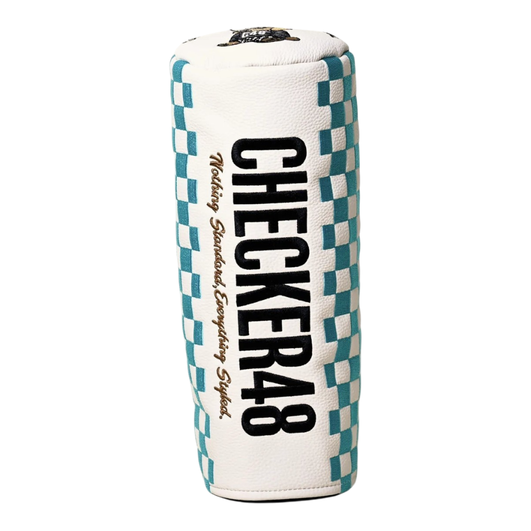 【CHECKER48】DR  ドライバー ヘッドカバー TURQUOISE（CHE-C4800S805)