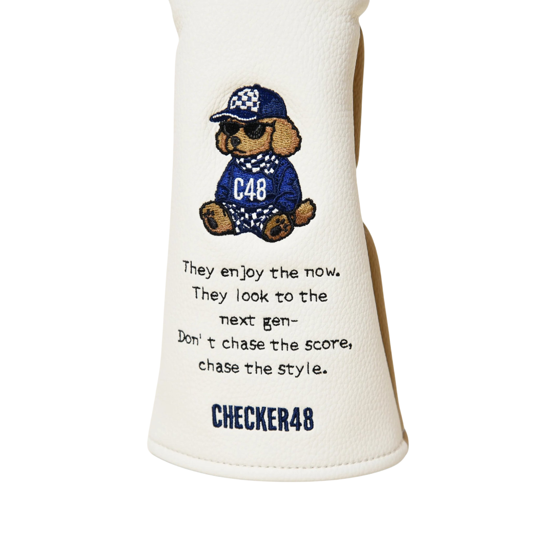 【CHECKER48】FW フェアウェイウッド ヘッドカバー DARK NAVY（CHE-C4800S806)