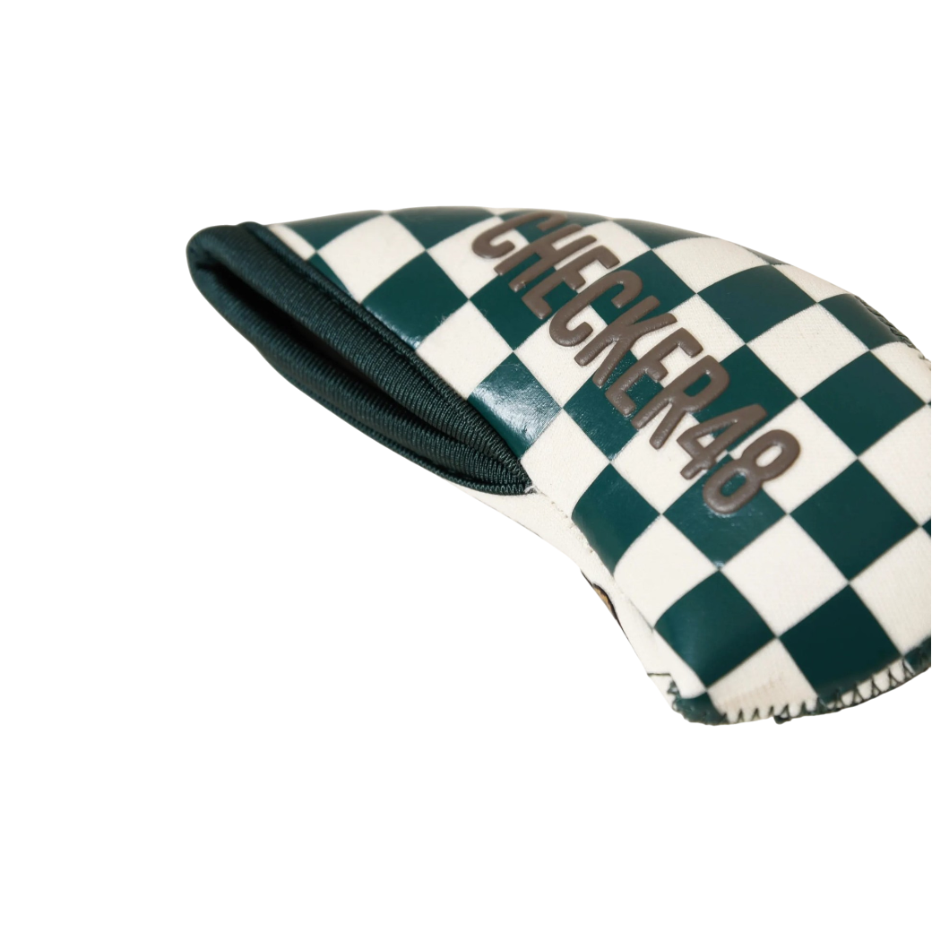 【CHECKER48】アイアンカバー DARK GREEN（CHE-C4800S810)