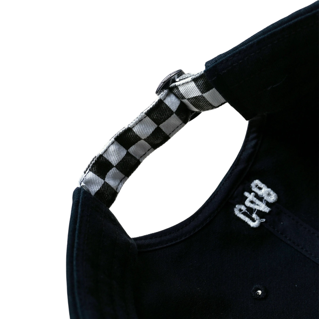 【CHECKER48】POODIE CAP キャップ BLACK（CHE-C4800S811)