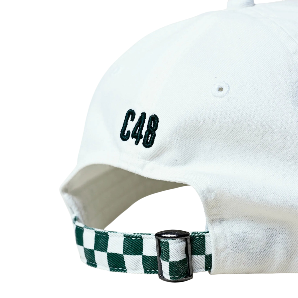 【CHECKER48】POODIE CAP キャップ OFF WHITE（CHE-C4800S811)