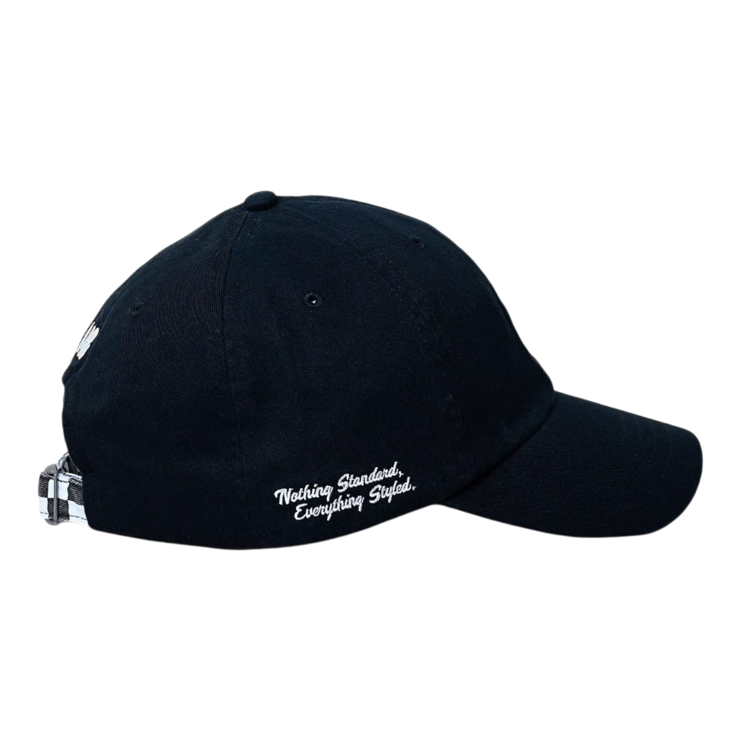 【CHECKER48】POODIE CAP キャップ BLACK（CHE-C4800S811)