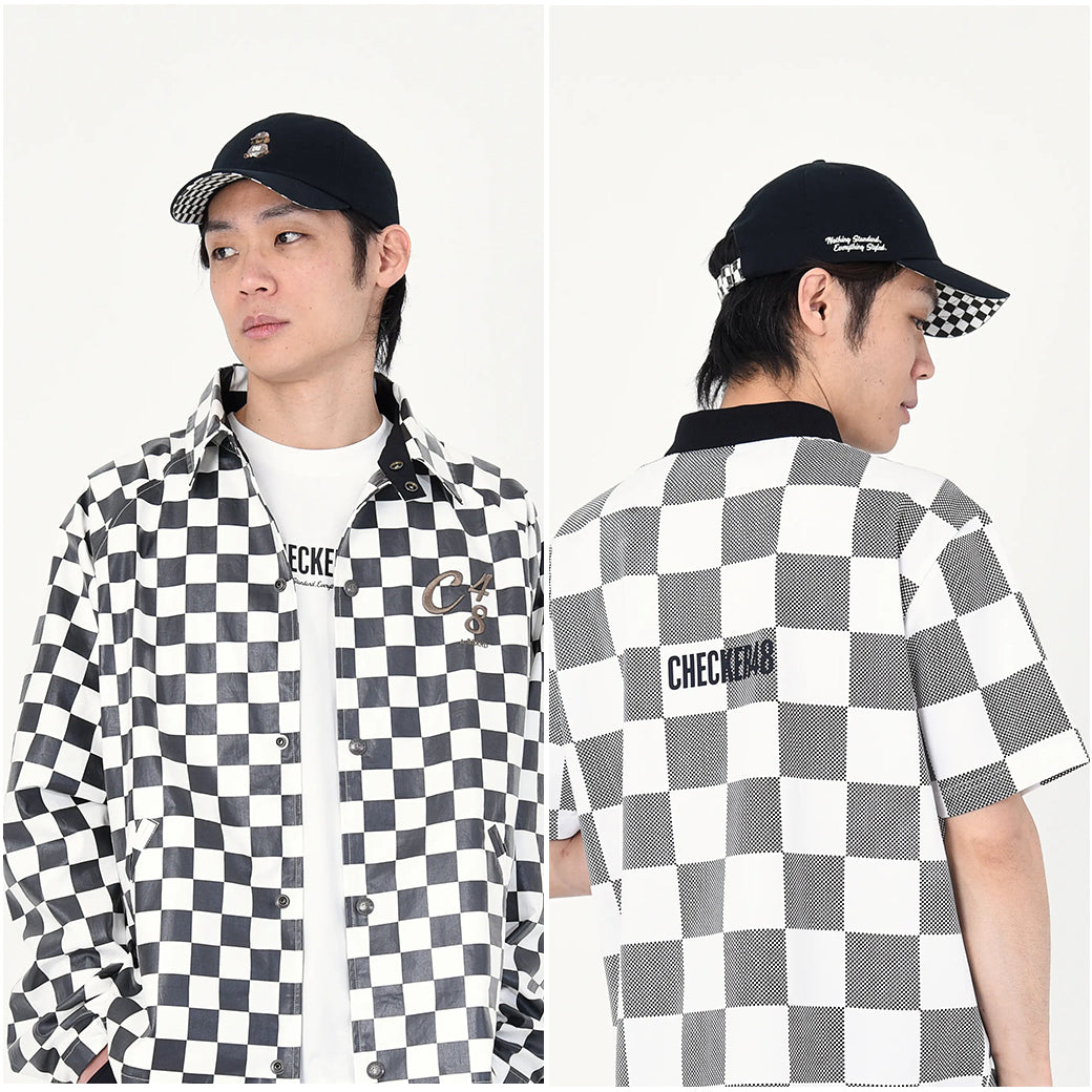 【CHECKER48】POODIE CAP キャップ BLACK（CHE-C4800S811)