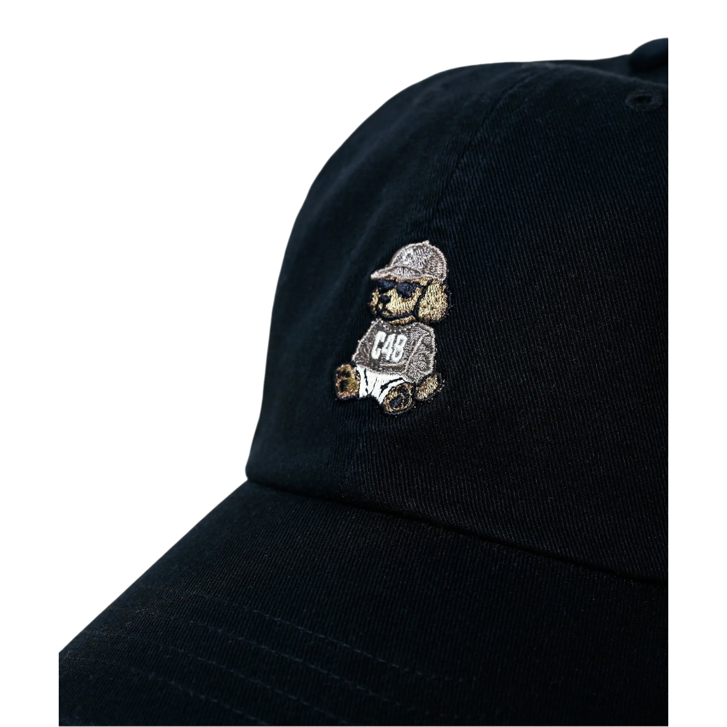 【CHECKER48】POODIE CAP キャップ BLACK（CHE-C4800S811)
