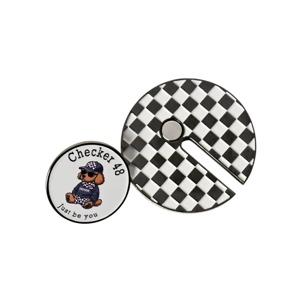 【CHECKER48】BALL MARKER ボールマーカー（CHE-C4800S814)