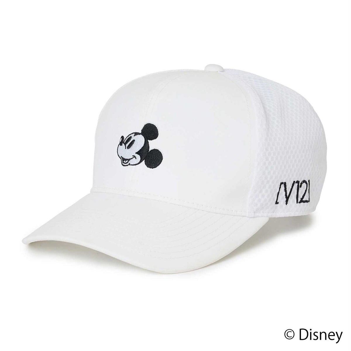 V12 BIG FACE CAP WHITE