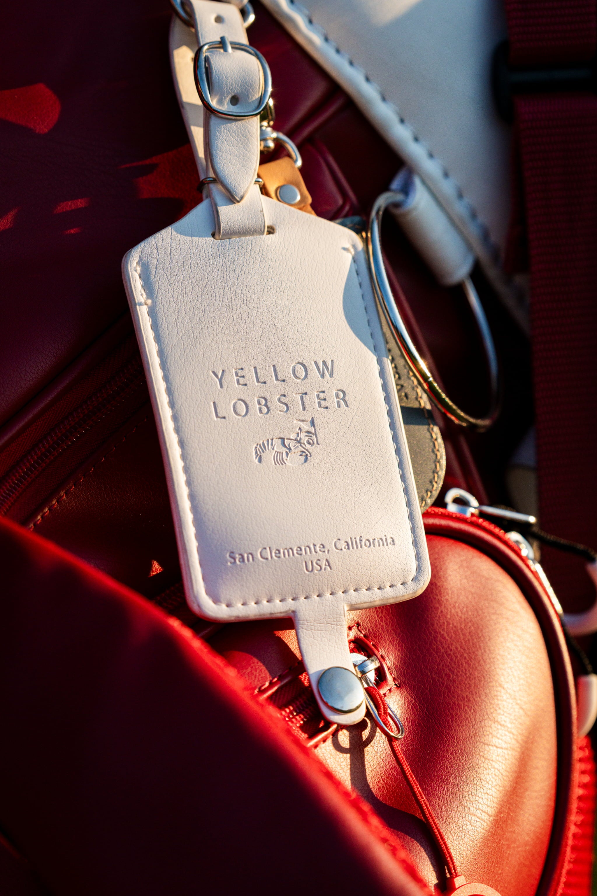 Yellow Lobster CADDIE BAG