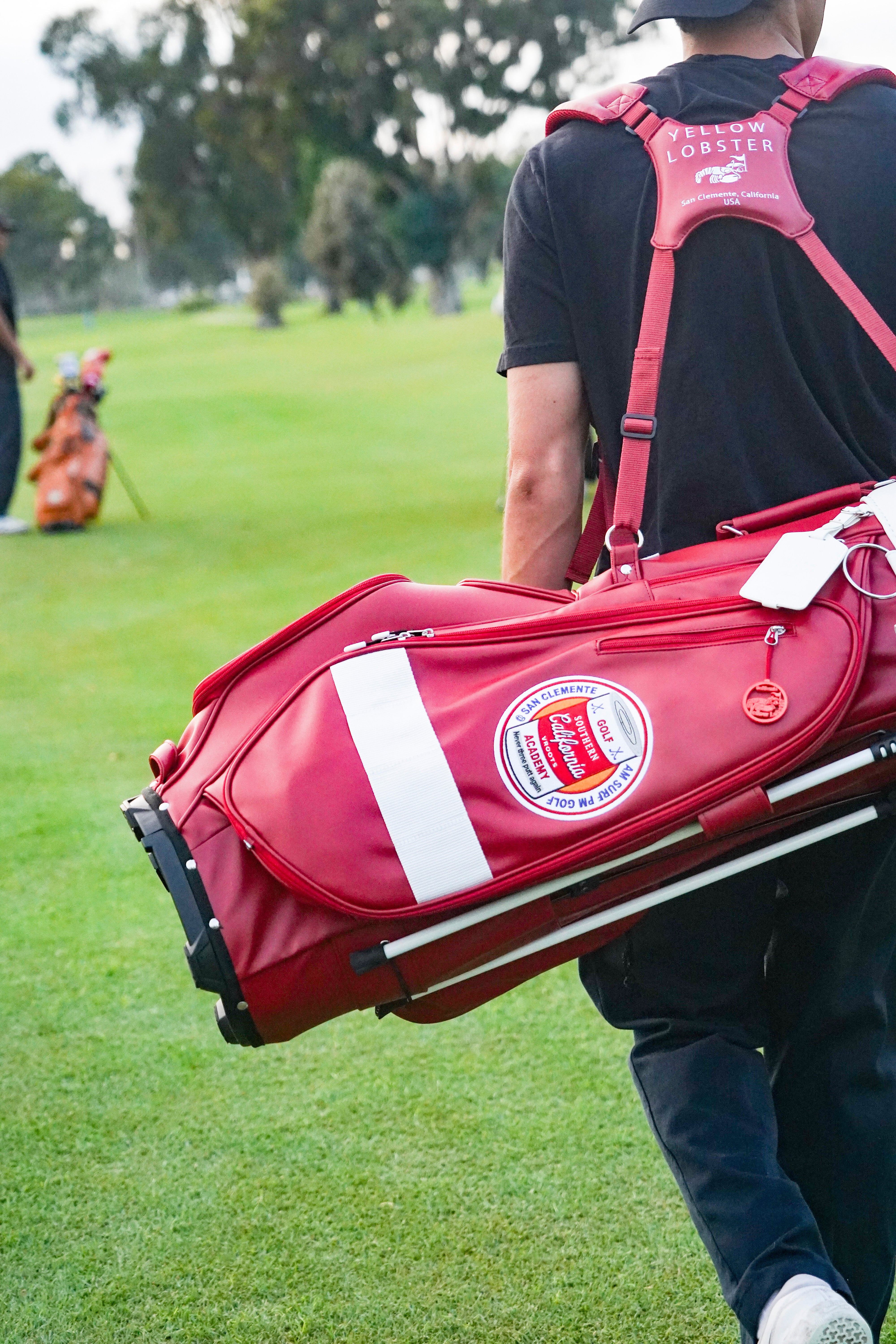 Yellow Lobster CADDIE BAG