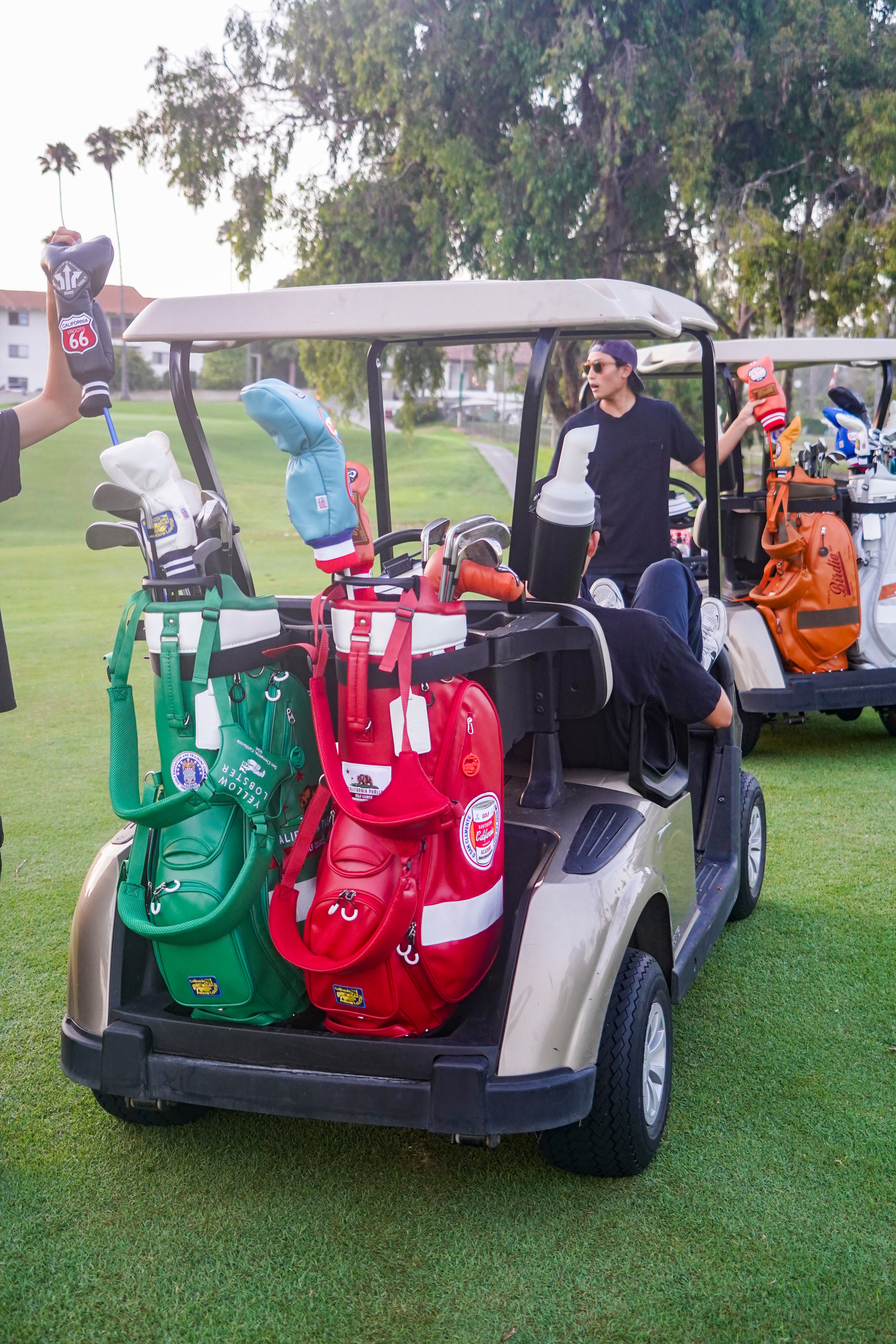 Yellow Lobster CADDIE BAG