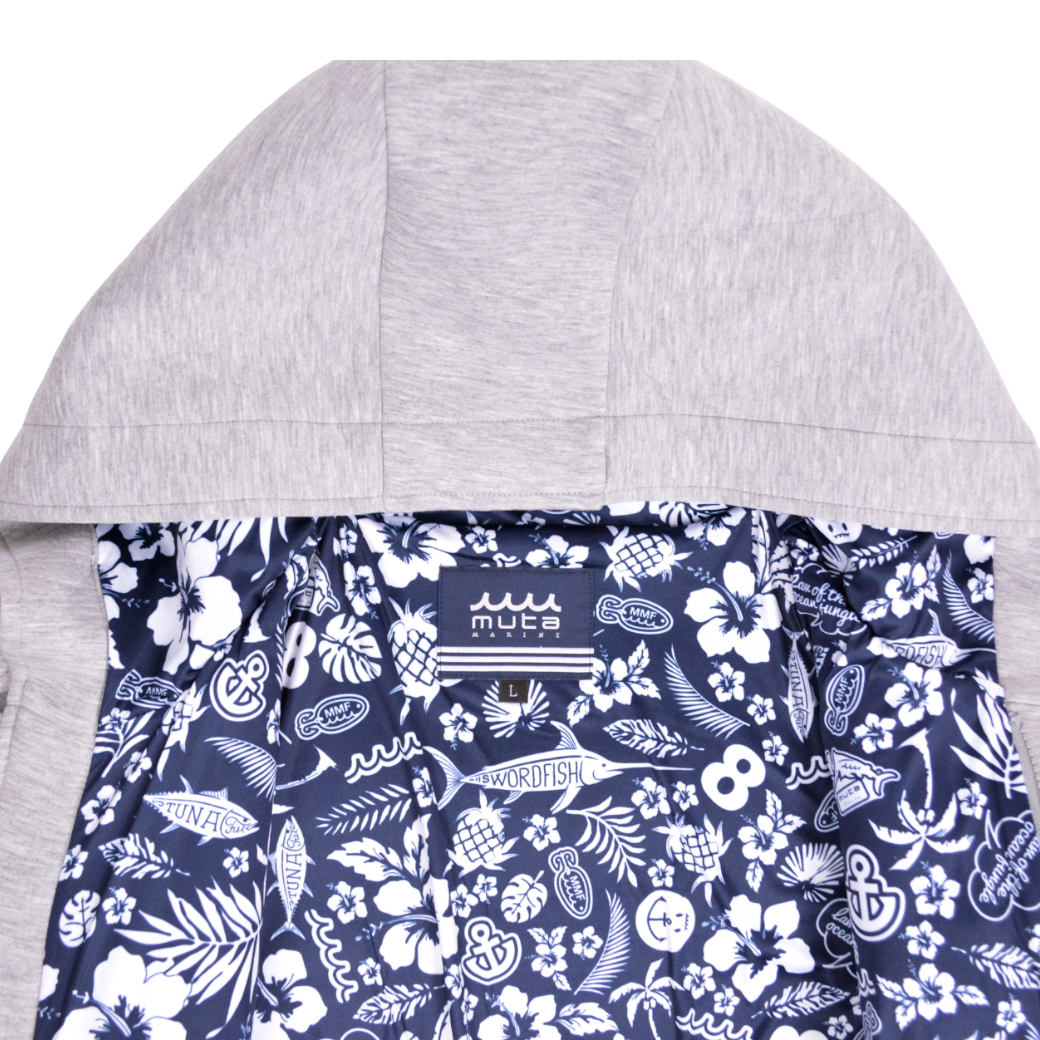 【muta】ボンディングダッフルコート　L（グレー）MMAX-180509