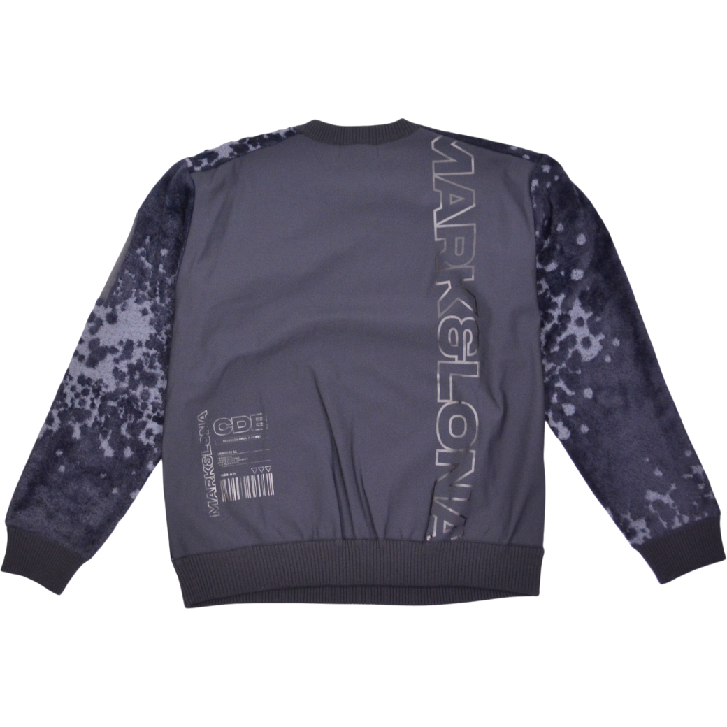 【MARK＆LONA】CD11-GCCK MEN KNIT ニット グレー 48 L（MCM-4C-AB56）