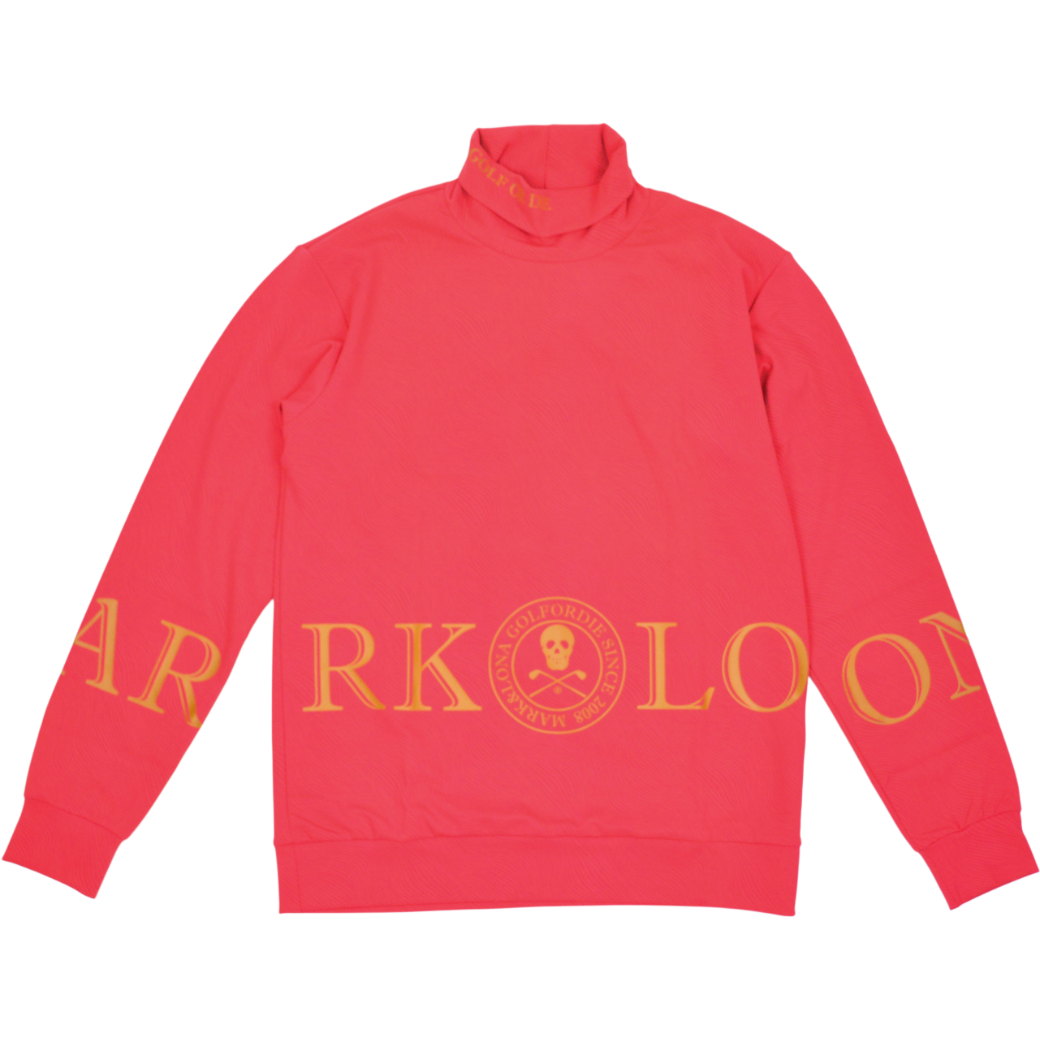 【MARK＆LONA】ATLANTIS PERFORMANCE MOCK NECK モックネック レッド46 M（MLM-4C-AU02）