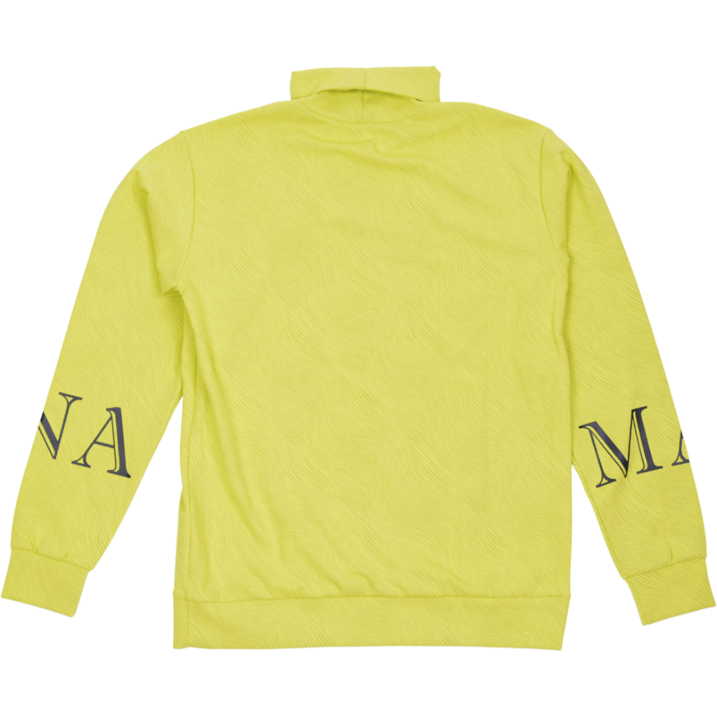 【MARK＆LONA】ATLANTIS PERFORMANCE MOCK NECK モックネック イエロー 46 48 M L（MLM-4C-AU02）