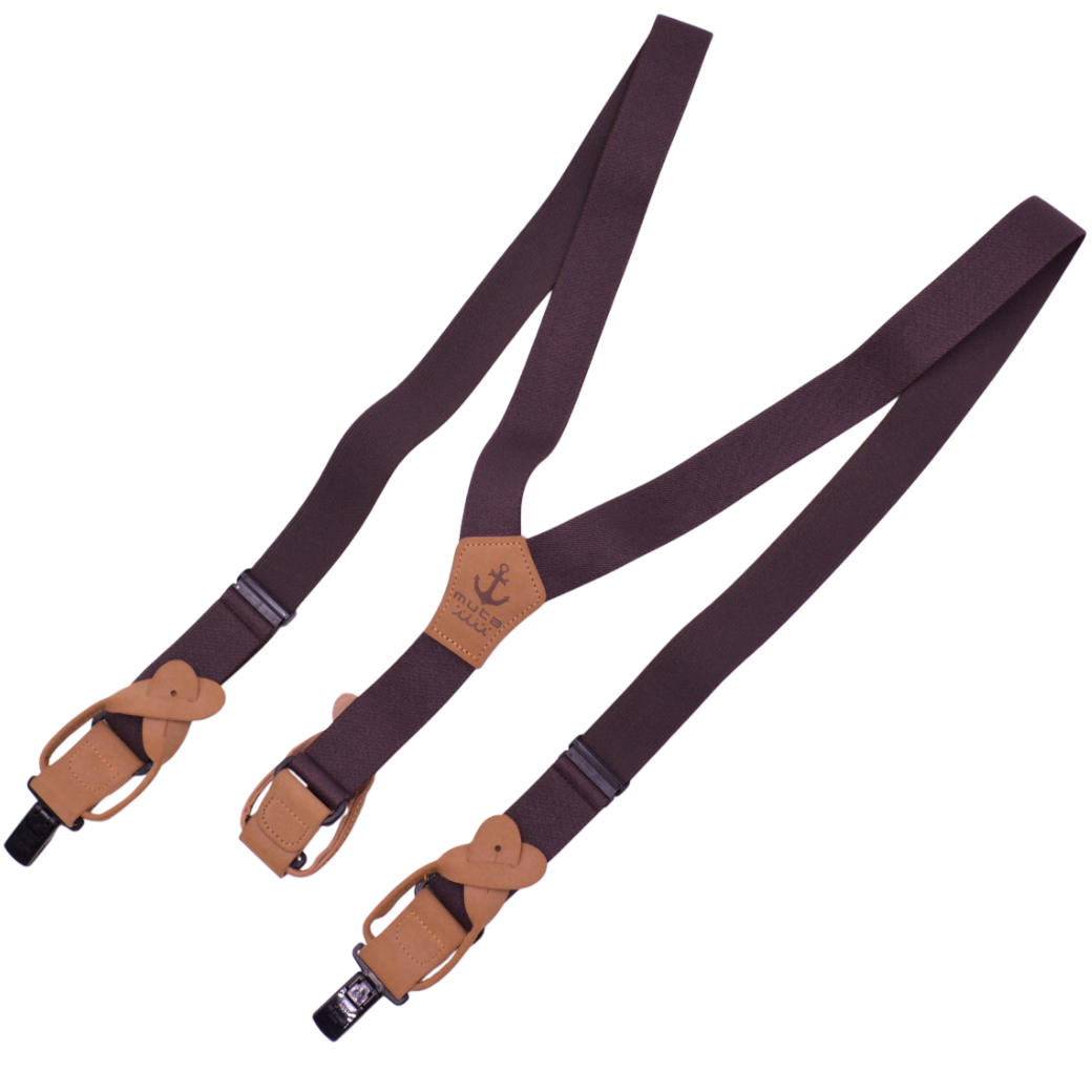 【muta】サスペンダー（ネイビー）MMSP-BR