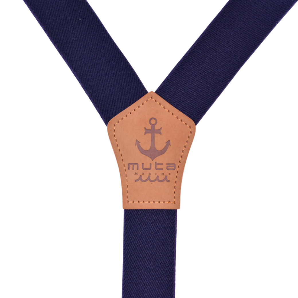 【muta】サスペンダー（ネイビー）MMSP-NV