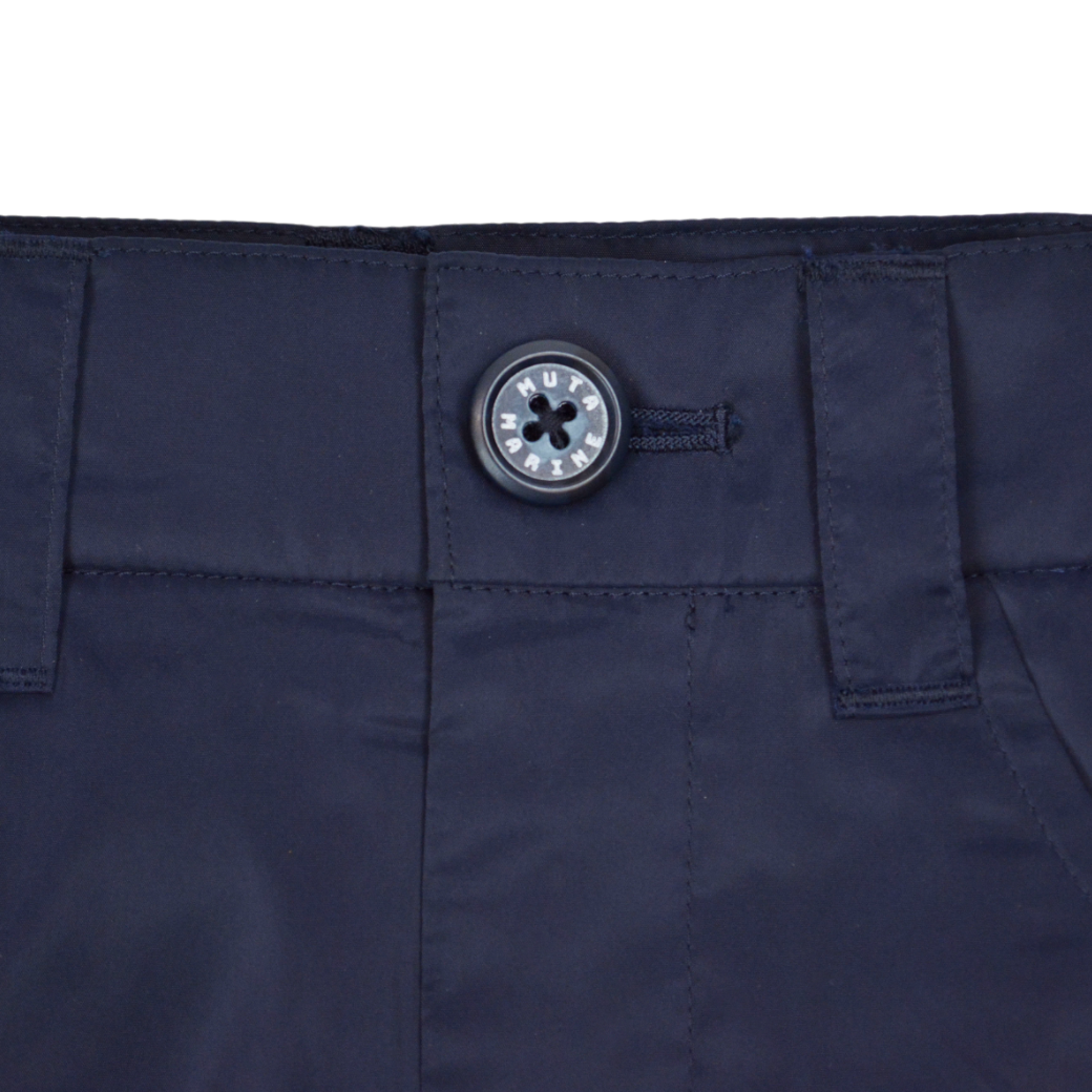 【muta】SOLOTEX 4WAYストレッチ スカート M（ネイビー） MMMK-445021