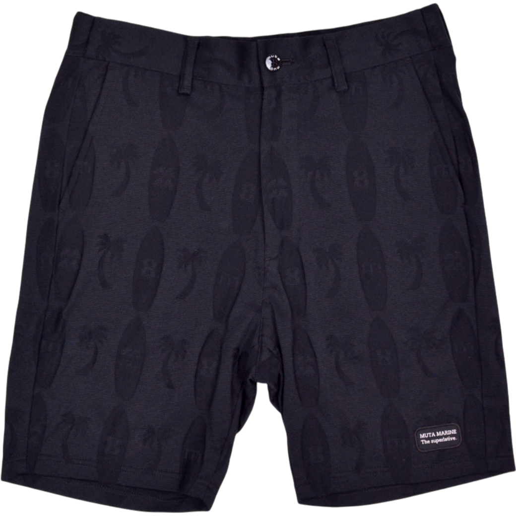 【muta】リンクスジャガード ショートパンツ M（ブラック） MGJC-444239-BK