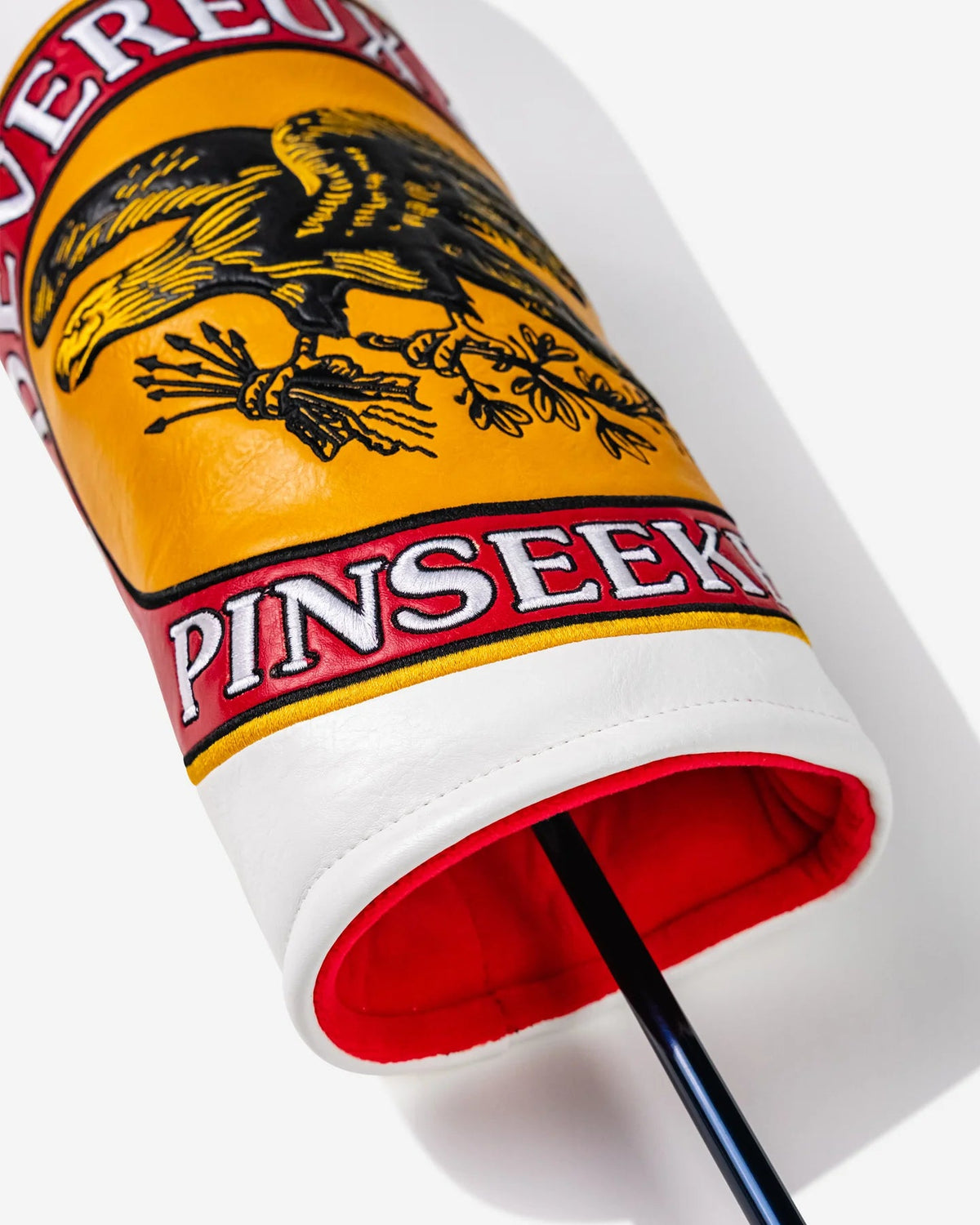 【DEVEREUX GOLF】Pinseeker Barrel Driver Cover ドライバーヘッドカバー WHITE（DVR-075362847）