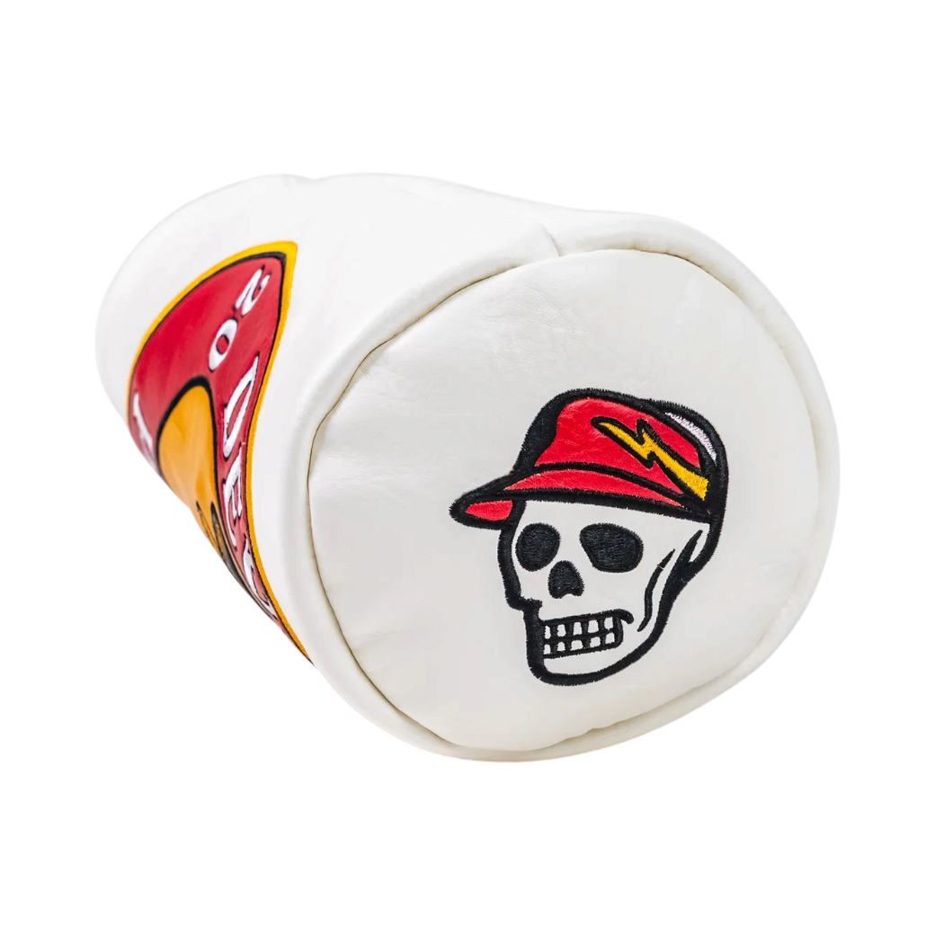 【DEVEREUX GOLF】Pinseeker Barrel Driver Cover ドライバーヘッドカバー WHITE（DVR-075362847）