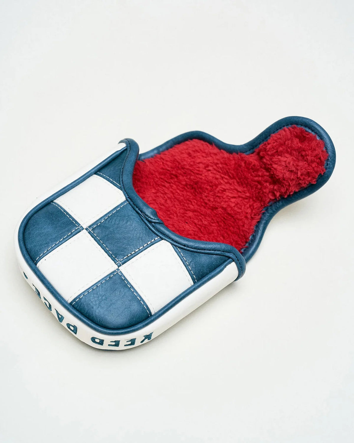 【DEVEREUX GOLF】Checkered Sidecar Mallet Cover マレットパターカバー WHITE（DVR-075364833）