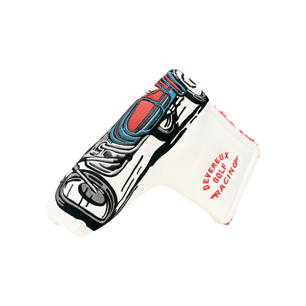 【DEVEREUX GOLF】Sidecar Blade Cover ブレードパターカバー WHITE（DVR-075364834）