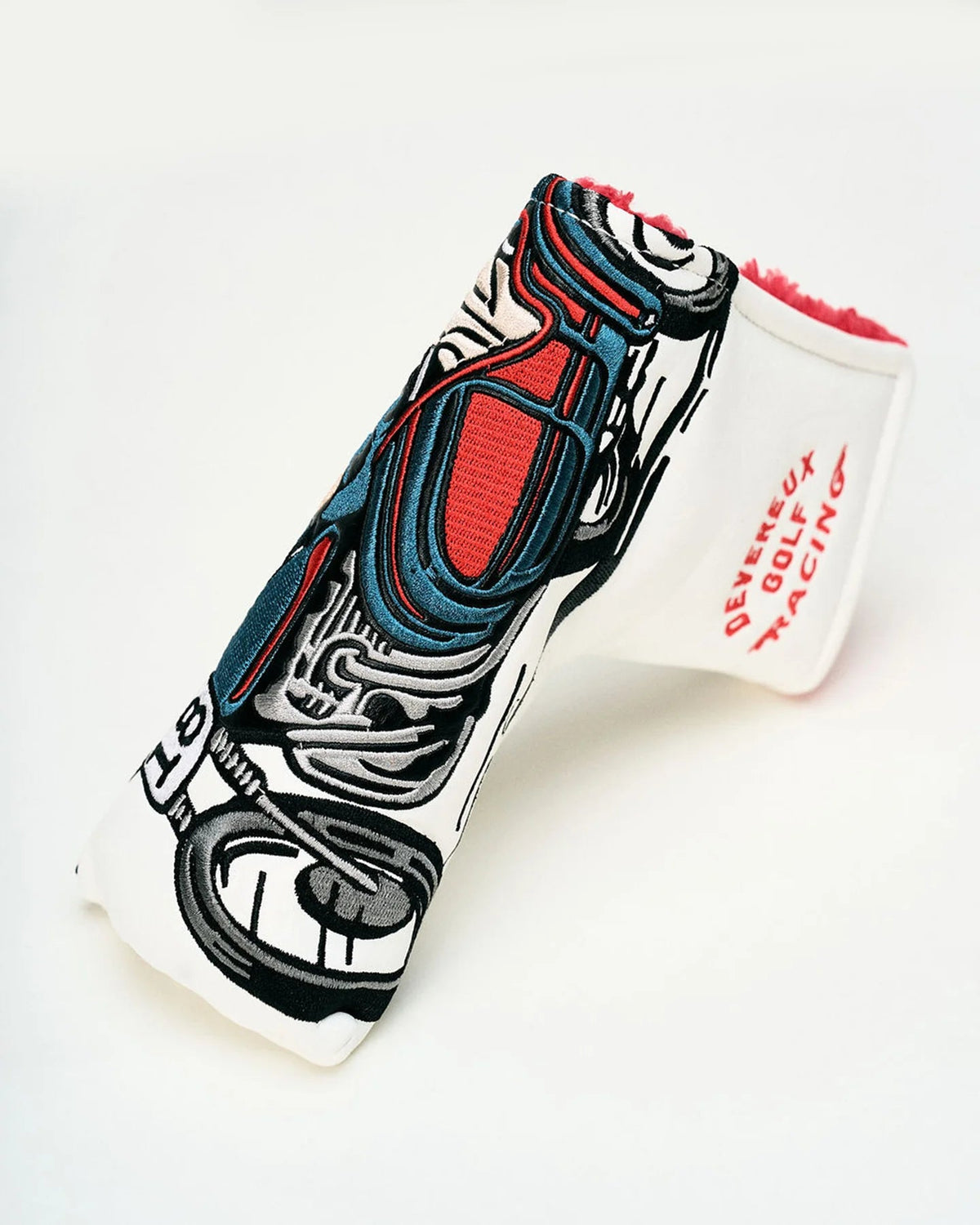 【DEVEREUX GOLF】Sidecar Blade Cover ブレードパターカバー WHITE（DVR-075364834）