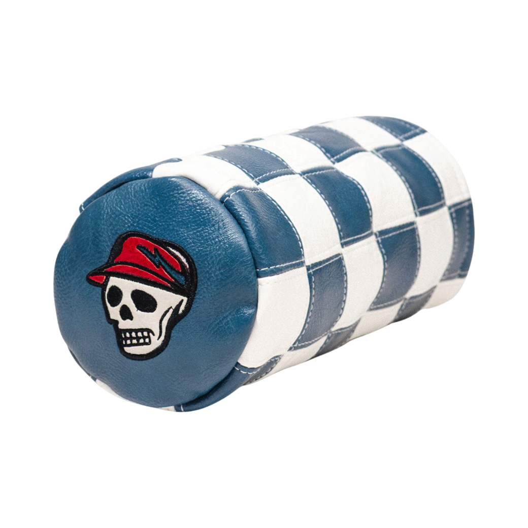 【DEVEREUX GOLF】Checkered Fairway Barrel Cover フェアウェイウッドカバー BLUE（DVR-075364836）
