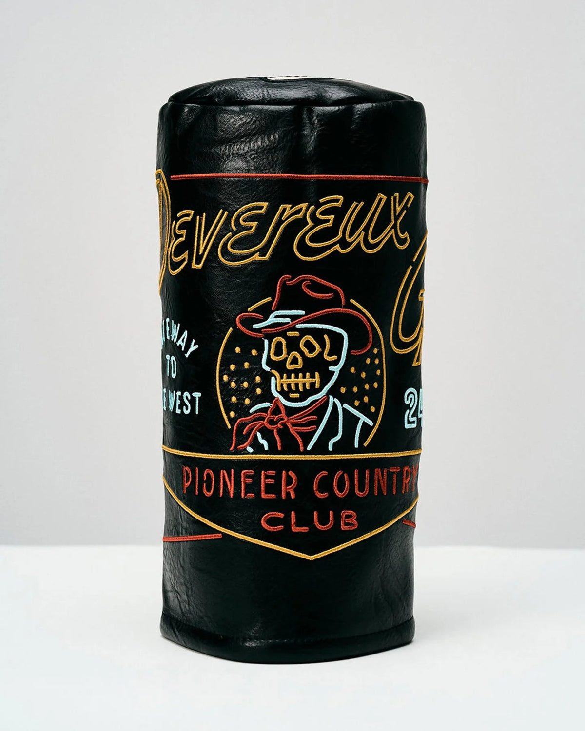 【DEVEREUX GOLF】Neon Sign Barrel Driver Cover ドライバーヘッドカバー BLACK（DVR-075364840）