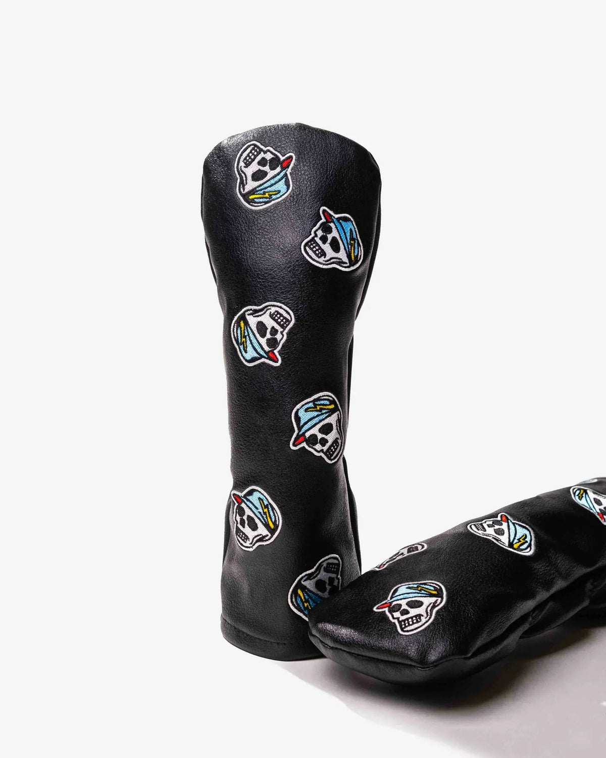 【DEVEREUX GOLF】Icon skull FW cover フェアウェイウッドカバー CHARCOAL（DVR-075754841）
