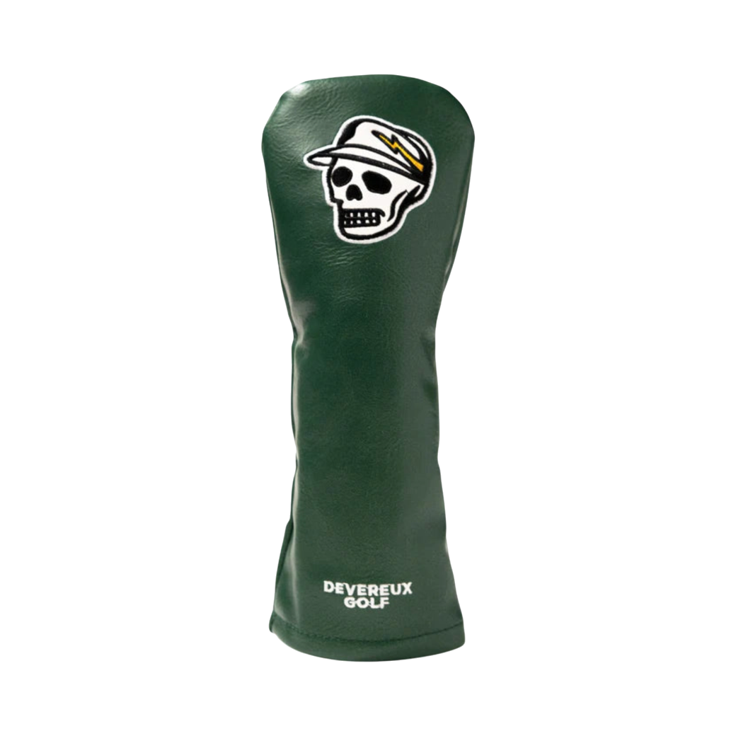 【DEVEREUX GOLF】Icon skull UT cover ユーティリティヘッドカバー GREEN（DVR-075754842）