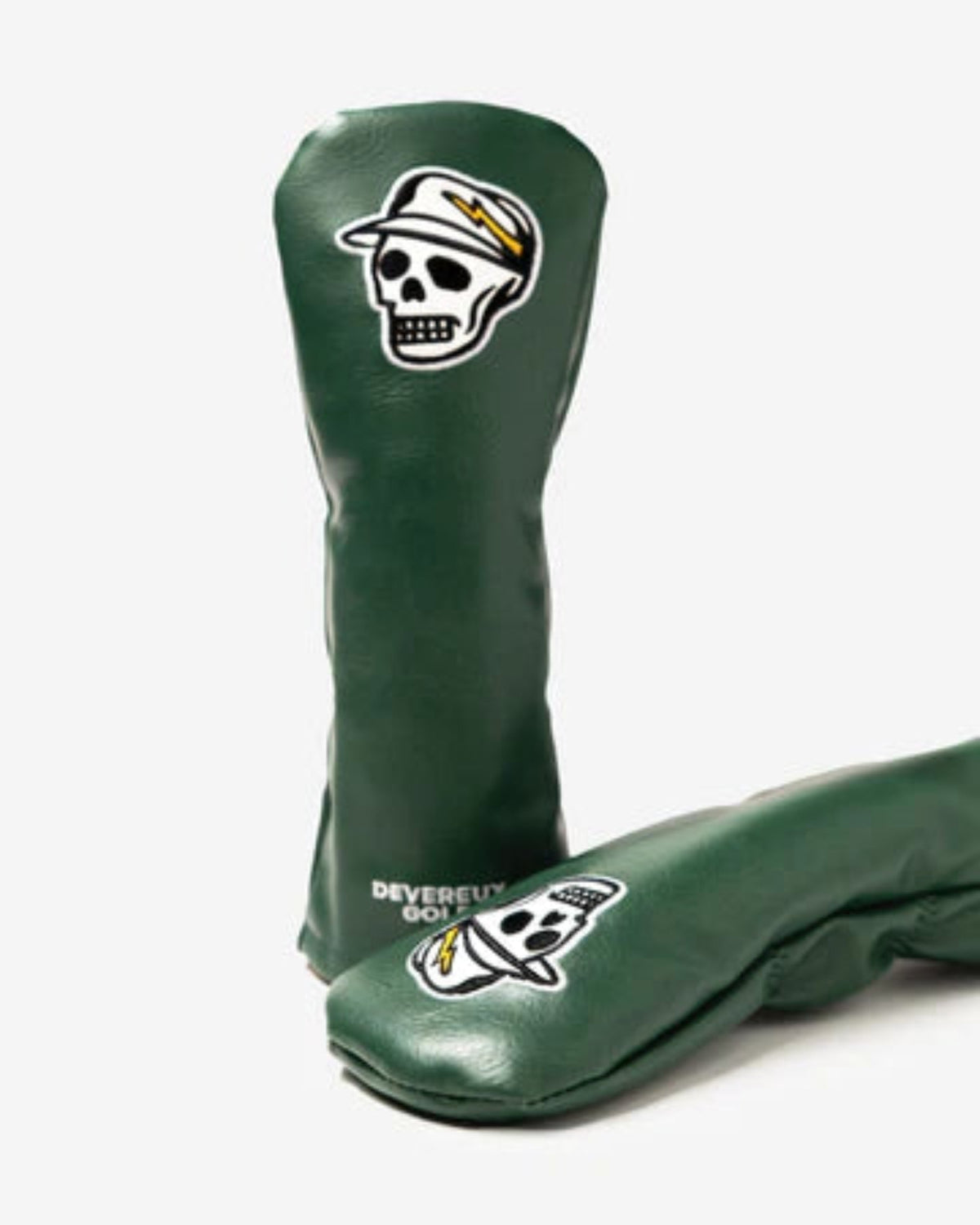 【DEVEREUX GOLF】Icon skull UT cover ユーティリティヘッドカバー GREEN（DVR-075754842）