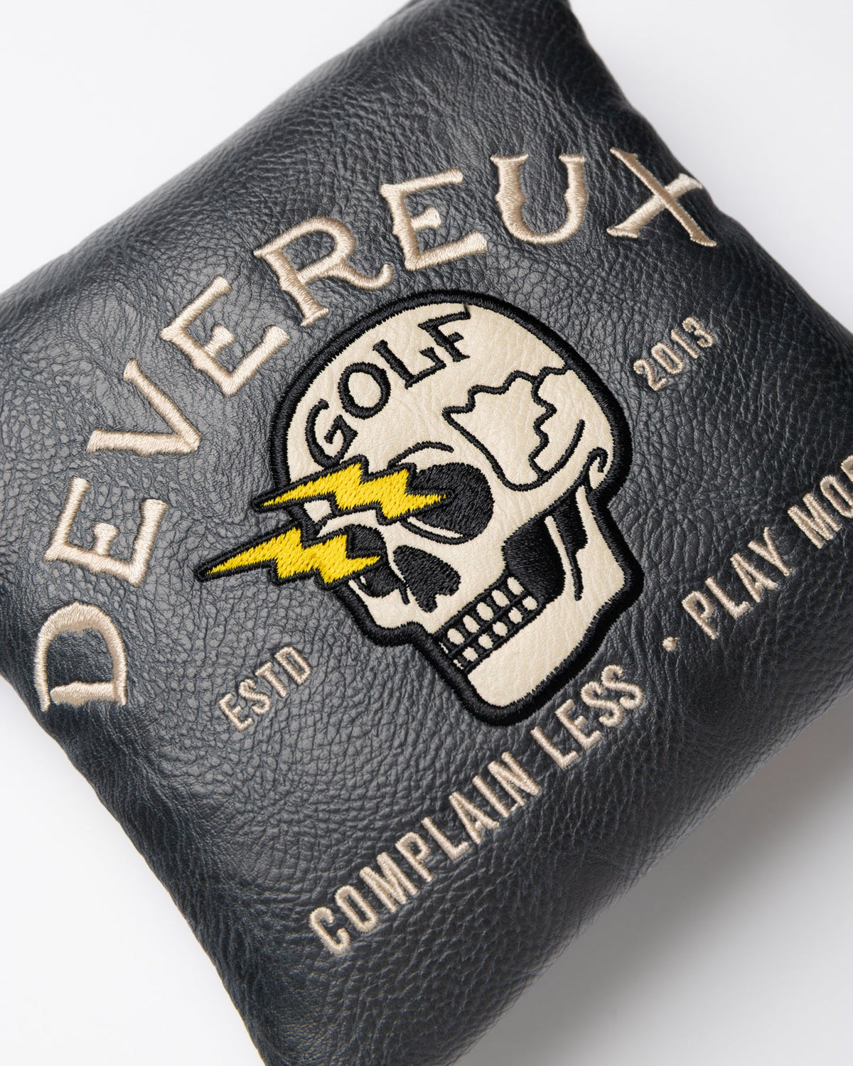 【DEVEREUX GOLF】DVG OUT OF BOUNDS MALLETCOVER マレットパターカバー GRAPHITE（DVR-075762819）