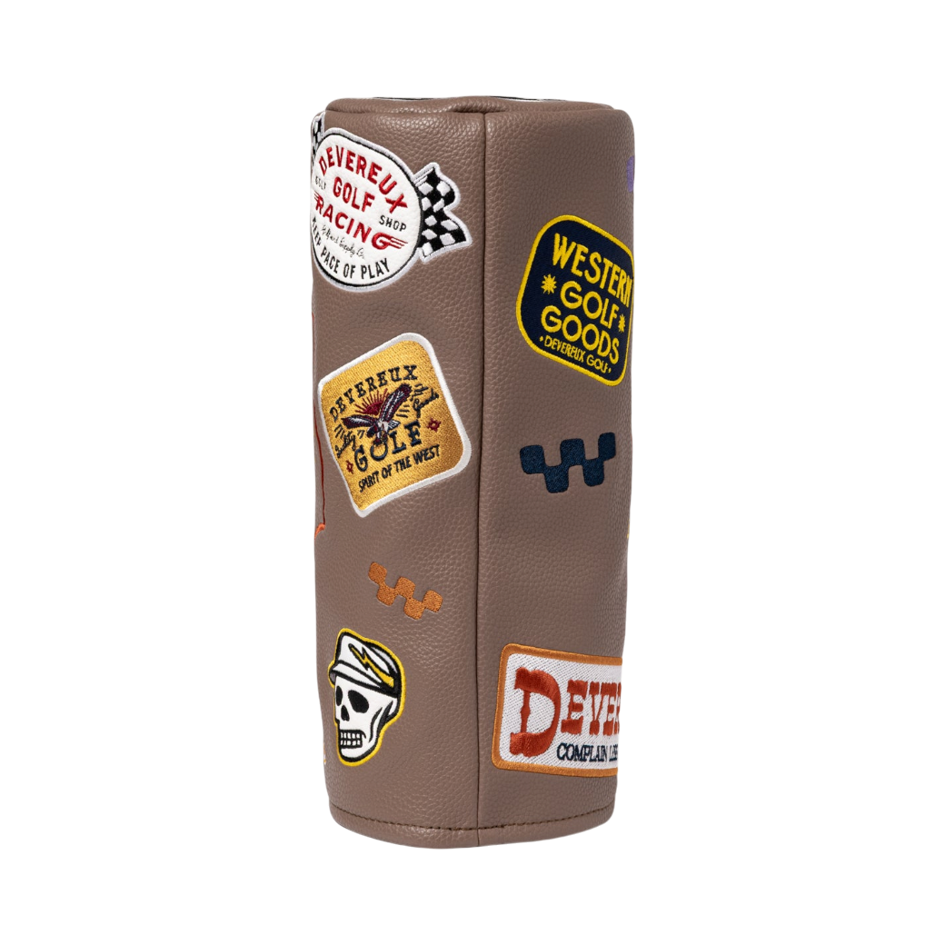 【DEVEREUX GOLF】PIONEER TOWN DR BARREL COVER ドライバーヘッドカバー SAND（DVR-075764825）