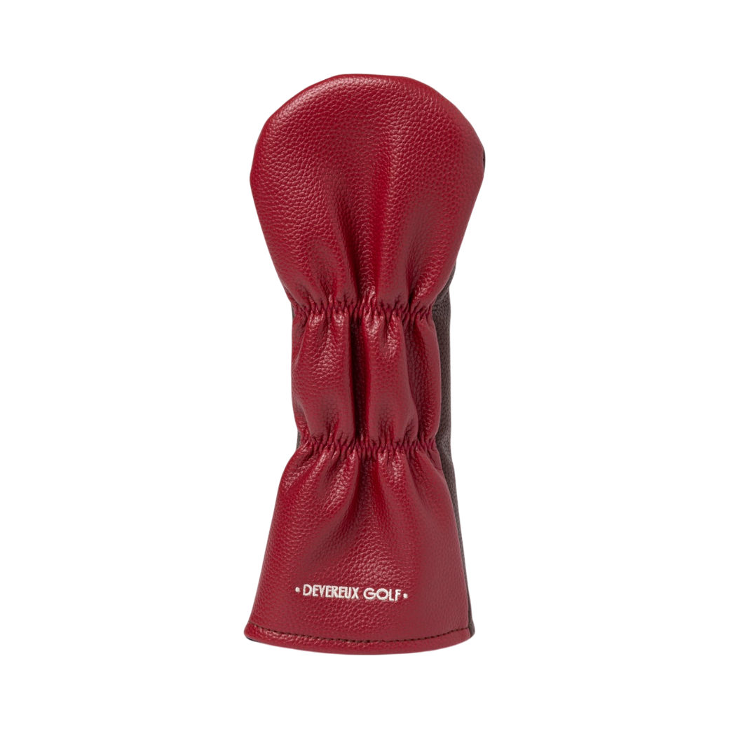 【DEVEREUX GOLF】DVG Logo UT Headcover ユーティリティヘッドカバー BURGUNDY（DVR-075764828）