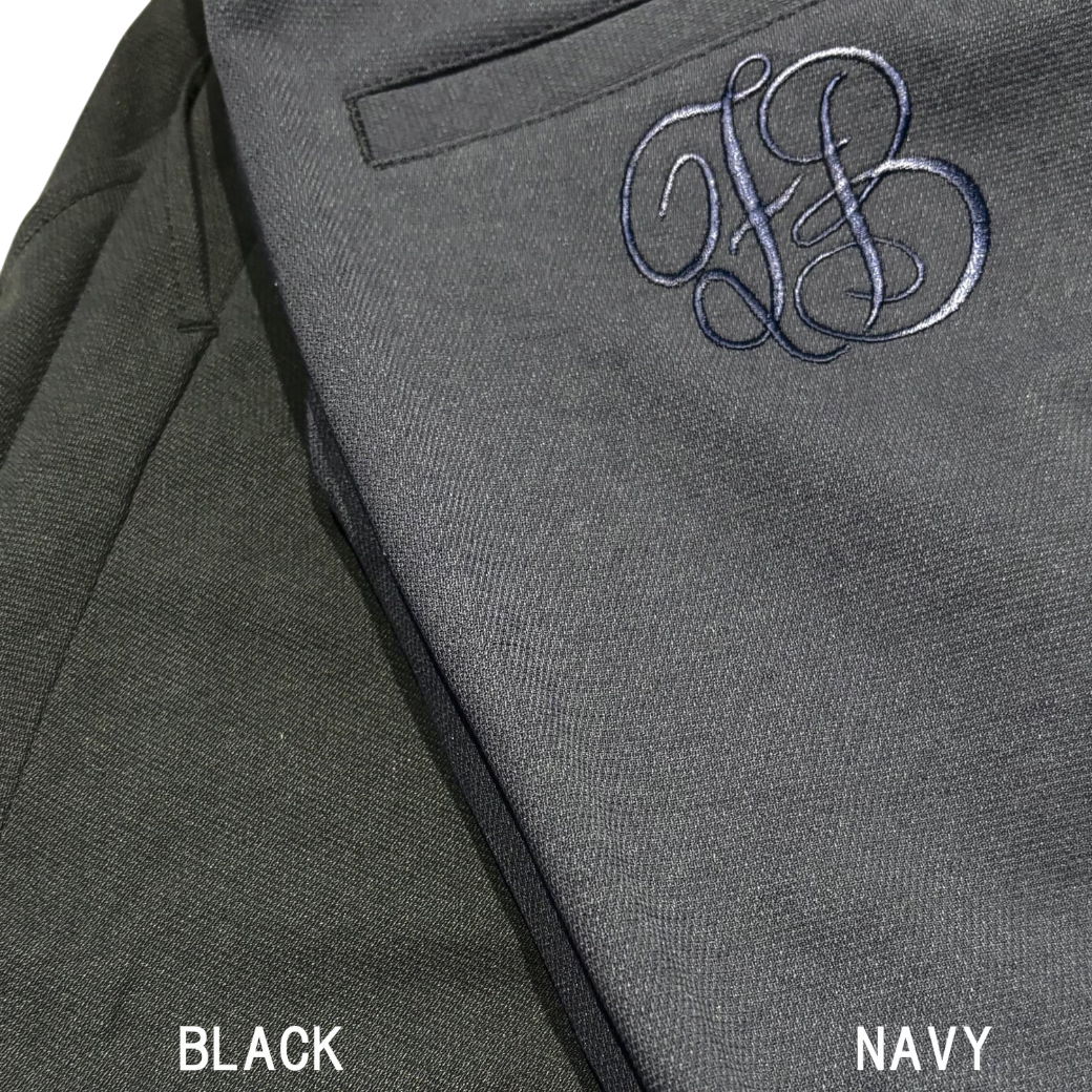 【Foglia Brillante】裾ダブルロングパンツ WOMAN BLACK（ZZFOB-FBALLPNT24)