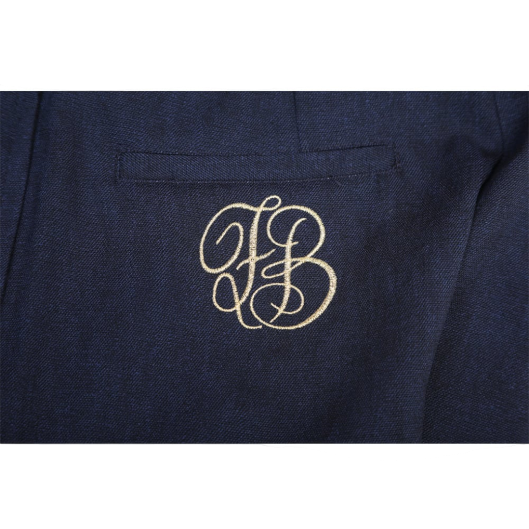 【Foglia Brillante】巻きスカート風キュロット NAVY（ZZFOB-FBALPS3)