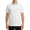 【muta】링크스 자가드 폴로 셔츠 화이트 L XL(MGJC-446338-WH) 