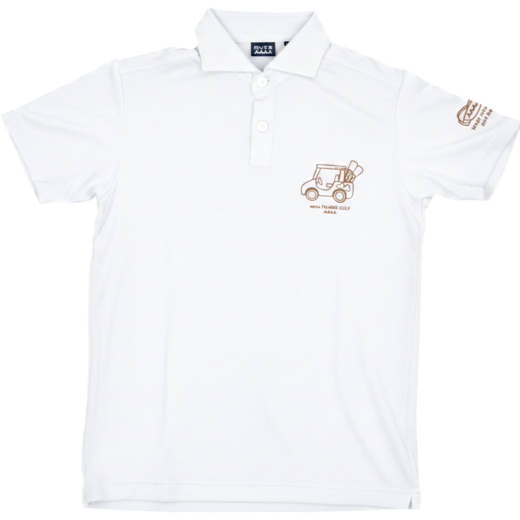 【muta】カートロゴ ポロシャツ ホワイト L（MMAX-446324-WH）