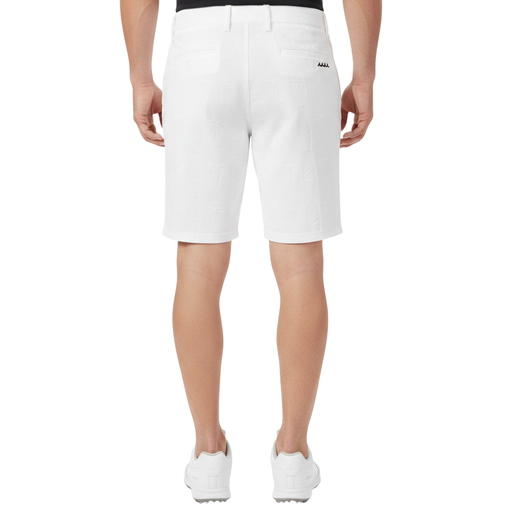 【muta】リンクスジャガード ショートパンツ M（ホワイト） MGJC-444239-WH